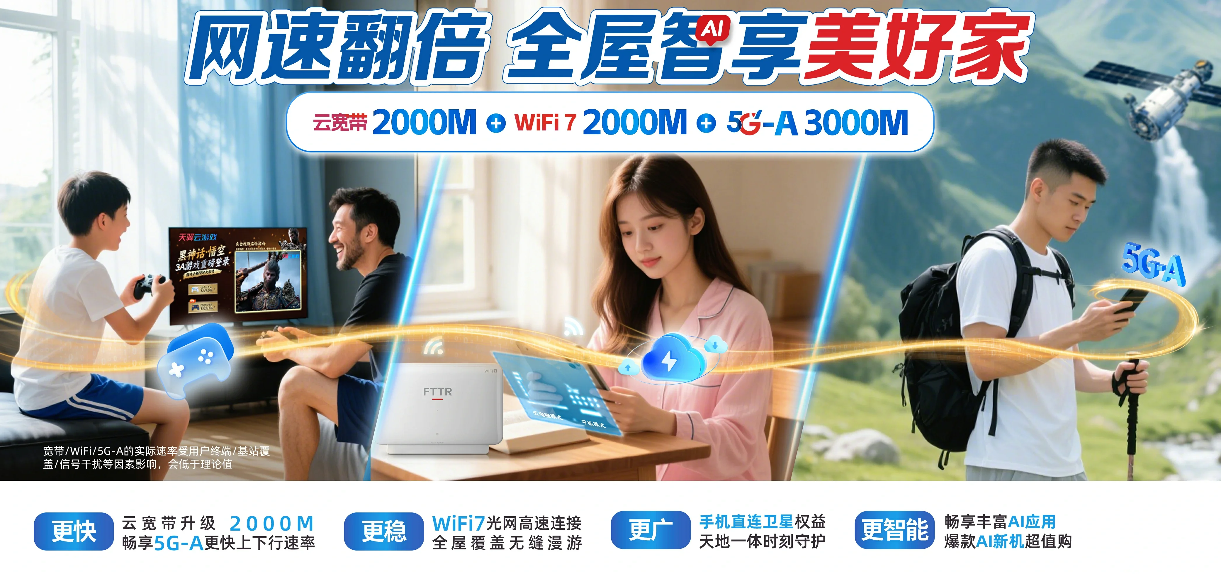 中国电信 中原电信宽带 宽带套餐